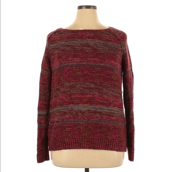 Multi color knit sweater only worn twice - Picture 1 of 2